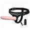 Strap-on, pu strap, vibrating tpr dildo color: sam