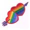 Parche Corazon Bandera LGBT