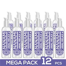 Pack 12 Relaxing Anal Lub Extra Dilatation Water Base 150 ml