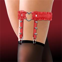 Red Garter With Heart