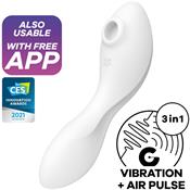 Curvy Trinity 5 con APP Satisfyer Connect Blanco