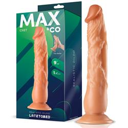 Chet Realistic Dildo Flesh 23 cm.