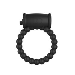 Black Vibrating Penis Ring