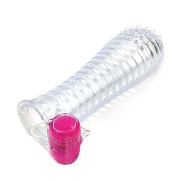 Clear Vibrating Penis Sleeve