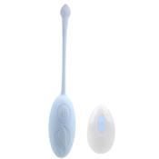 Vibrating Egg with Remote Control Blue