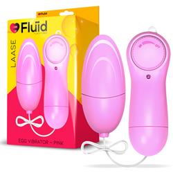 Laase Multi-Speed Egg Vibrator Pink