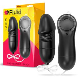 Laary Multi-Speed Egg Vibrator Black