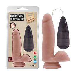 Dildo Vibrador Realista Mantric Muse 6.8"