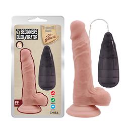 Dildo Vibrador Realista Beginners 7"