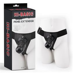 Strap-On Harness with Hollow dildo Penis Extender 7.5"