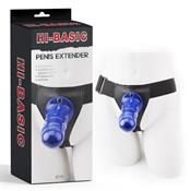 Strap-On Harness with Hollow Dildo Penis Extender 7.5"
