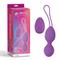 Ridged Vibrating Bullet Purple Rechargeable