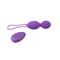 Ridged Vibrating Bullet Purple Rechargeable