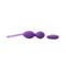 Ridged Vibrating Bullet Purple Rechargeable