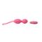 Ridged Vibrating Bullet Pink Rechargeable