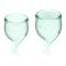 Feel Secure Menstrual Cup Light Green Clave 60