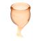 Feel Secure Menstrual Cup Orange Clave 60