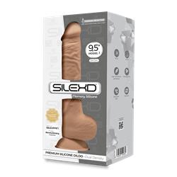 Dildo Dual Density Mod. 3 - 9.5" Caramel