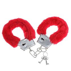 Esposas Peluche Rojo