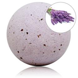 Lavender Aroma Bath Bomb with Rose Petals 140 gr