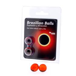 2 Brazilian Balls Éxcitante Efecto Calor y Frío