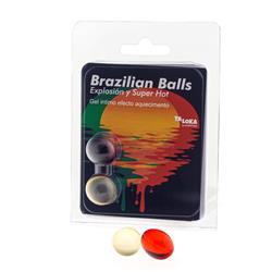 2 Brazilian Balls Excitante Efecto Supercalentamie