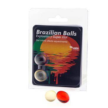 2 Brazilian Balls Excitante Efecto Supercalentamie