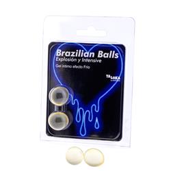 2 Brazilian Balls Excitante Efecto Vibrante y Frío