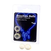 Set 2 Brazilian Balls Excitante Efecto Vibrante y Frío