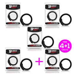 Pack 4+1 210 mm Long Adjustable Strip Cock Ring