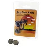 Set 2 Brazilian Balls Gel Excitante Efecto Confort