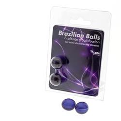 2 Brazilian Balls Excitante Efecto Electric Vibrac