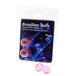 2 Brazilian Balls Excitante Efecto Refresh Vibrati