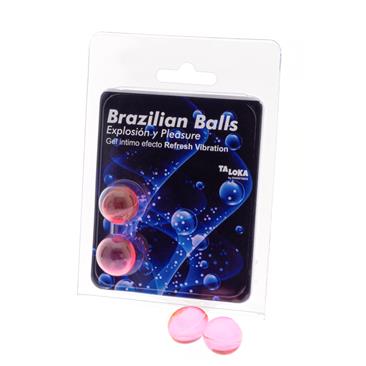 2 Brazilian Balls Excitante Efecto Refresh Vibrati
