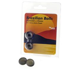 2 Brazilian Balls Gel Excitante Efecto Fresh