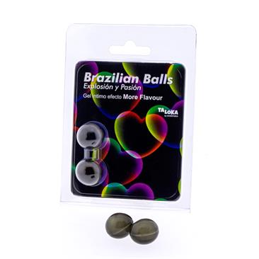 2 Brazilian Balls Excitante Efecto More Flavour