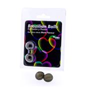 Set 2 Brazilian Balls Excitante Efecto More Flavour/Sabor