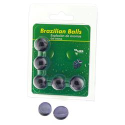 5 Brazilian Balls Explosion Aroma Frutas Bosque