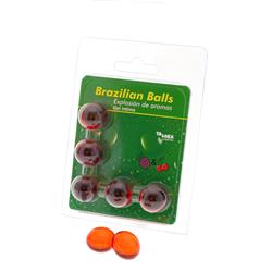 5 Brazilian Balls Explosion Aroma Fresa y Cereza