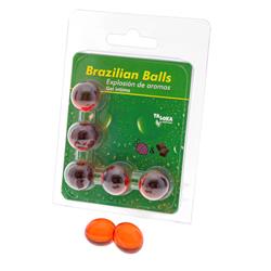 5 Brazilian Balls Explosion Aroma Fresa y Chocolat