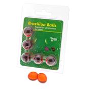 5 Brazilian Balls Strawberry and Chocolate flavor