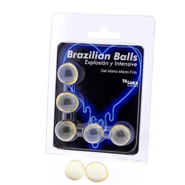 5 Brazilian Balls Excitante Efecto Vibrante Frío