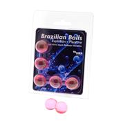 Set 5 Brazilian Balls Gel Efecto Refresh Vibration