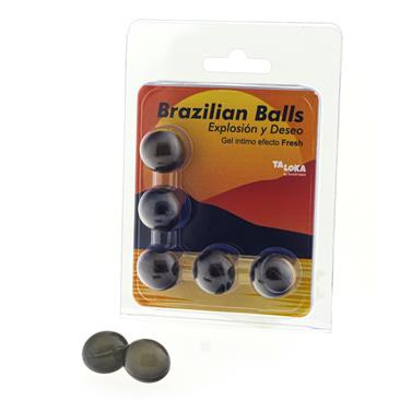 5 Brazilian Balls Gel Excitante Efecto Fresh