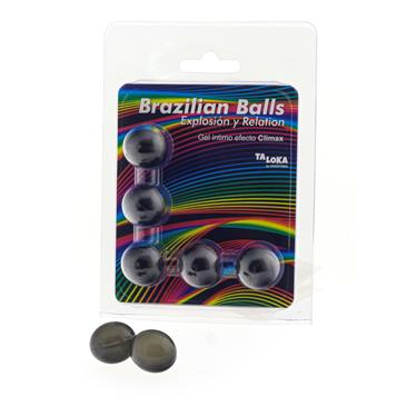 5 Brazilian Balls Gel Excitante Efecto Climax
