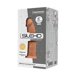 Dildo Dual Density Mod. 2 - 6" Caramel