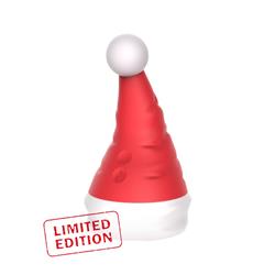 Naughty Hat Christmas Vibrator w/Clitoral Stimulat