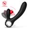 Niza Heating Vibrator with Triple Tongue Silicone