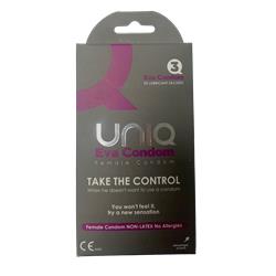 Eva Female Condoms without Latex - 3 pcs.