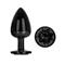 Blackgem Anal Plug Black Jewel Size L Clave 100